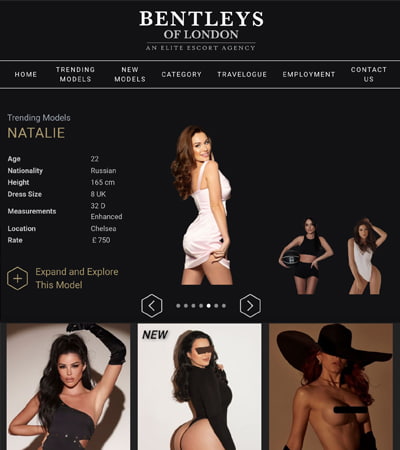 London's luxury escorts agency